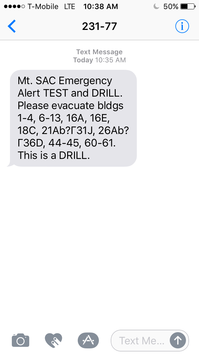 Drill Student Side Error | 10/10/19