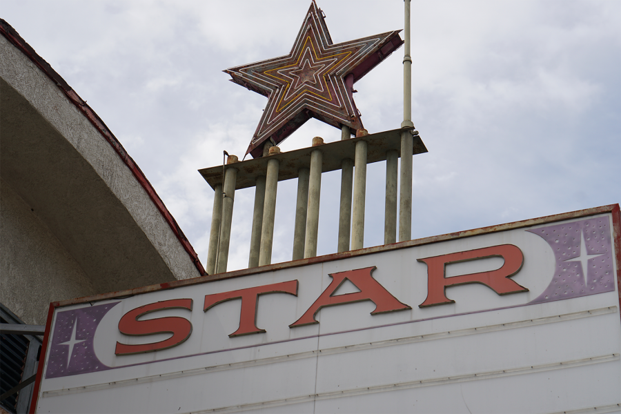 In a state of disrepair, the Star Theater remained fenced off in La Puente as a rundown historic landmark of the past. Photo Credit: Joshua Sanchez/SAC.Media.