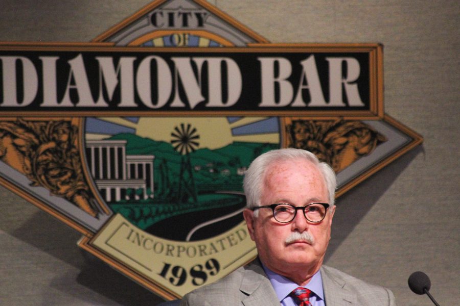 Steve Tye, Mayor Pro Tem for the city of Diamond Bar, CA on May 7. Photo credit: Lauren Berny/ SAC.Media