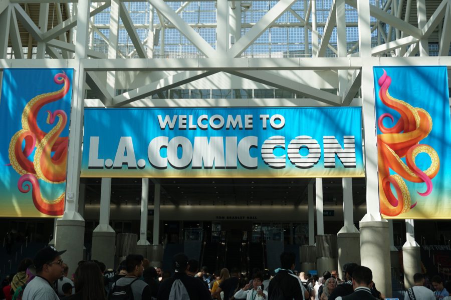 Attendees gather at LA Convention Center for the opening day of LA Comic ConPhoto Credit: Leni Alexi Santos/SAC.Media.