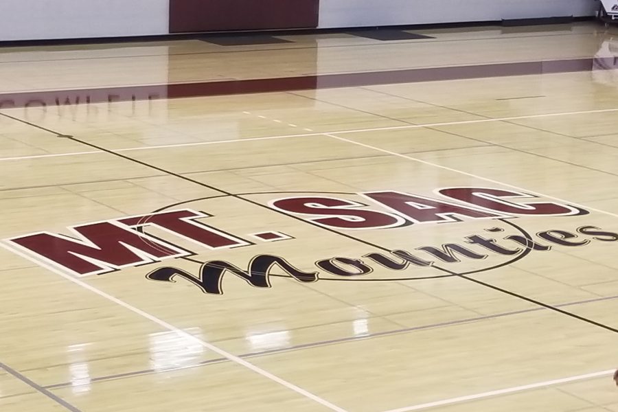  Mt. SAC Center-court after the Womens Basketball game at home on Feb. 9. Photo Credit: John Athan/SAC.Media