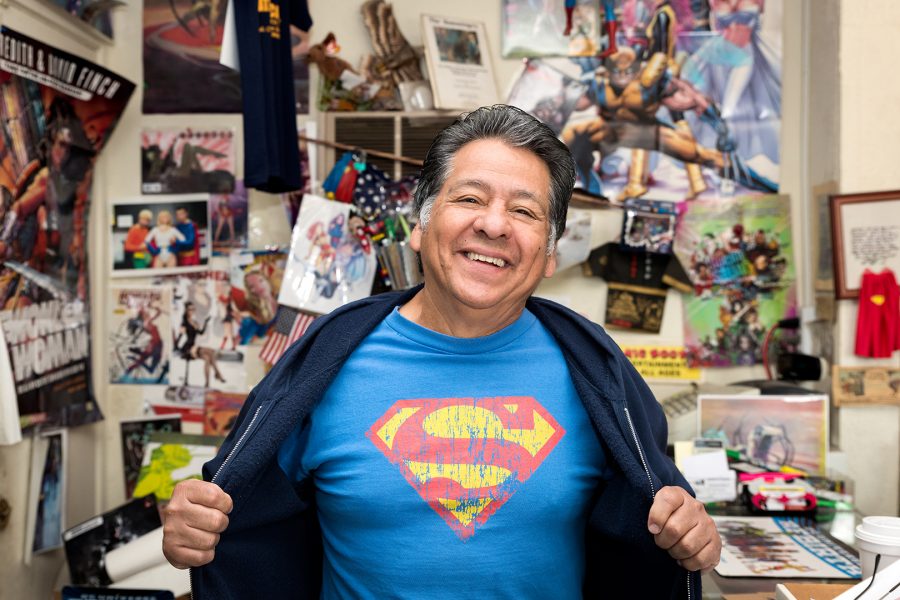Joey Samaniego, owner of Funny Business comic book store in Pomona. Alex Herrera/SAConScene