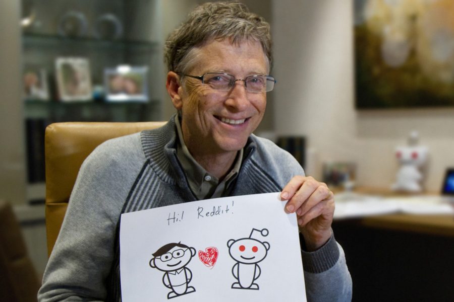 Bill Gate answers questions in Ask Me Anything on Reddit