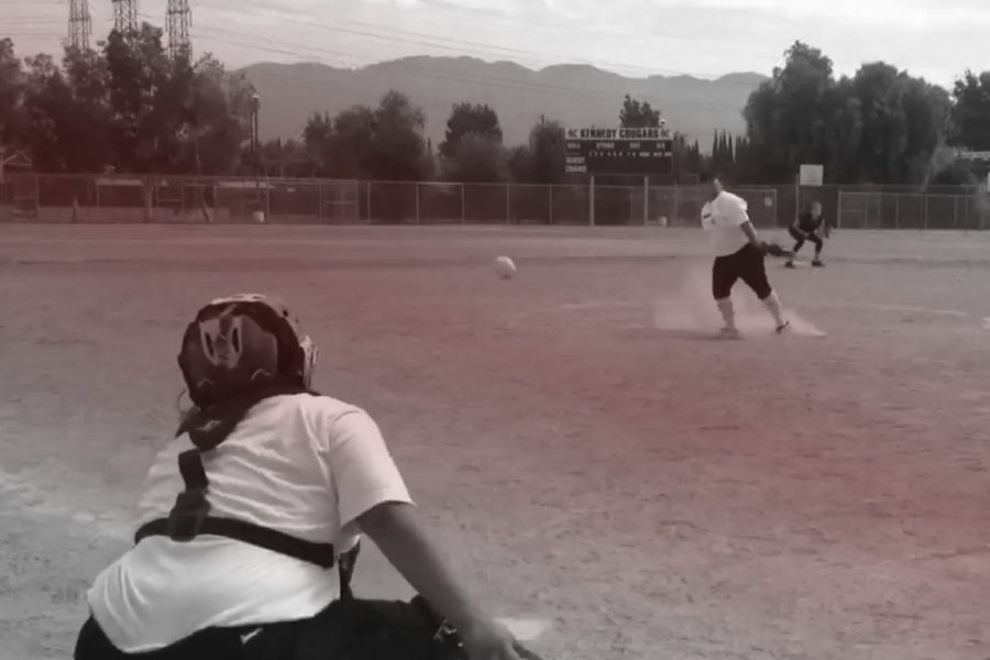 Jackie and Jessica Olvera practicing at John F. Kennedy High School in Granada Hills, California. Photo Credit: Jackie Olvera/Jessica Olvera