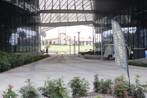 The Cal Poly Pomona campus remains empty as quarantine measures to prevent the spread of COVID-19 wear on. Photo by Isaac Le/SAC.Media