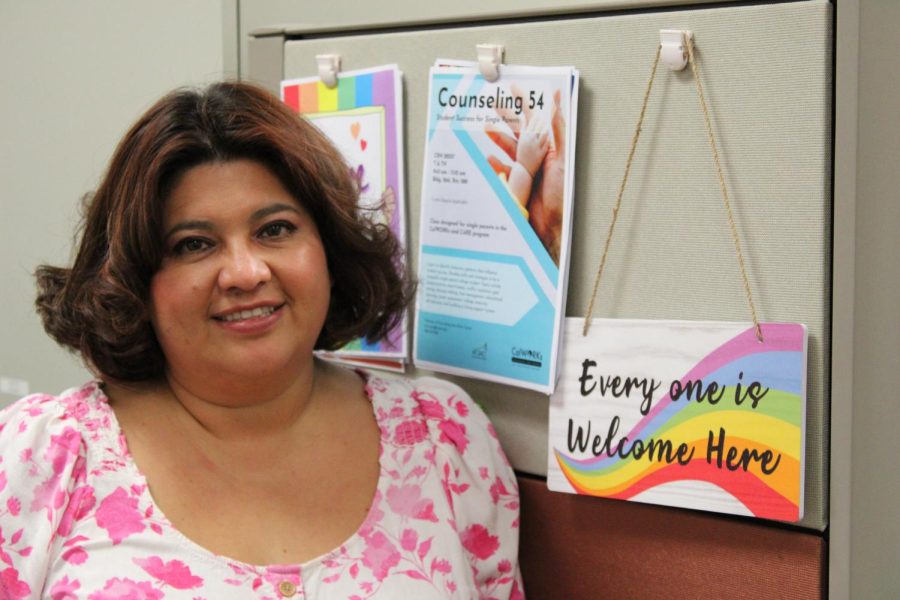Maria Hernandez Figueroa pictured outside her office.