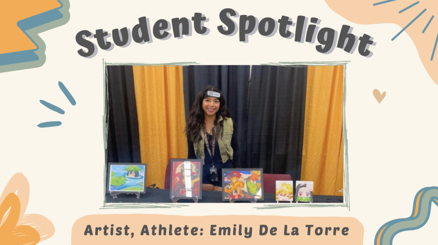 Freshman feature: artist and athlete
