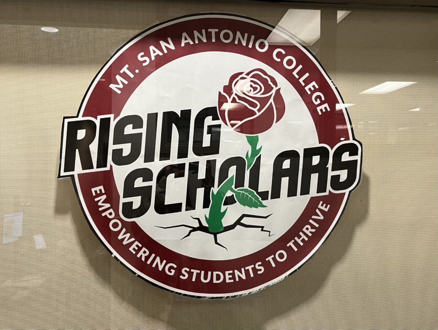 Rising Scholars logo.