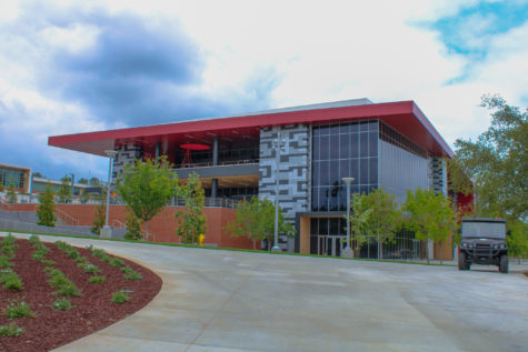 West-side shot of the Mt. SAC Student Center.