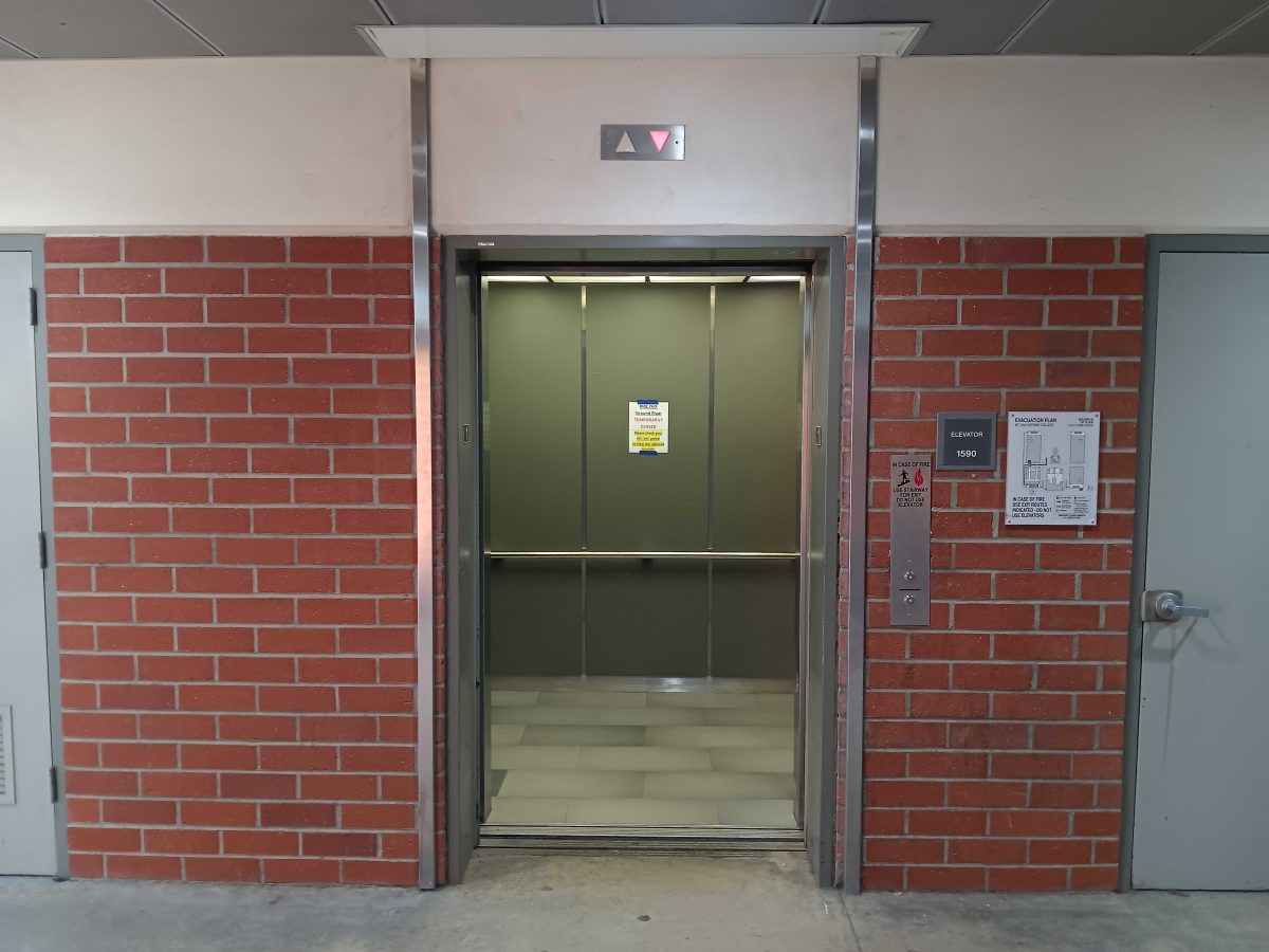 Elevator at building 26D still operates despite not having an up-to-date permit like many others across Southern California.