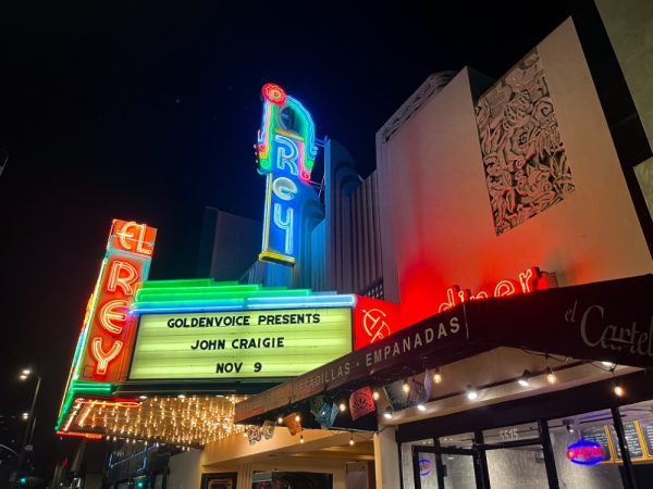 A venue that can hold 771 people, fans made their way through Los Angeles to the El Rey Theater for some late-night entertainment.