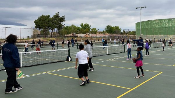 Children, teenagers and adults, young and old, constantly ran games during the inaugural opening event despite the slight overcast conditions.