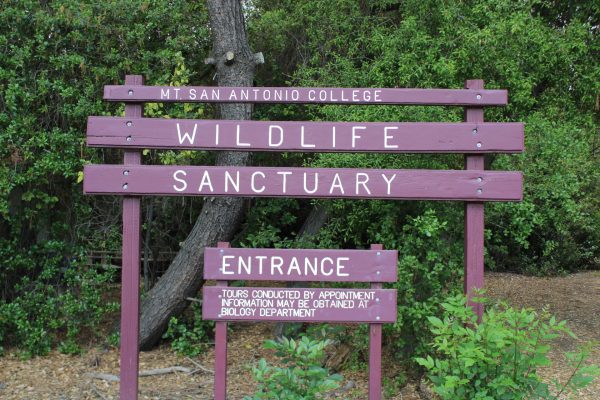Former wildlife sanctuary sign.