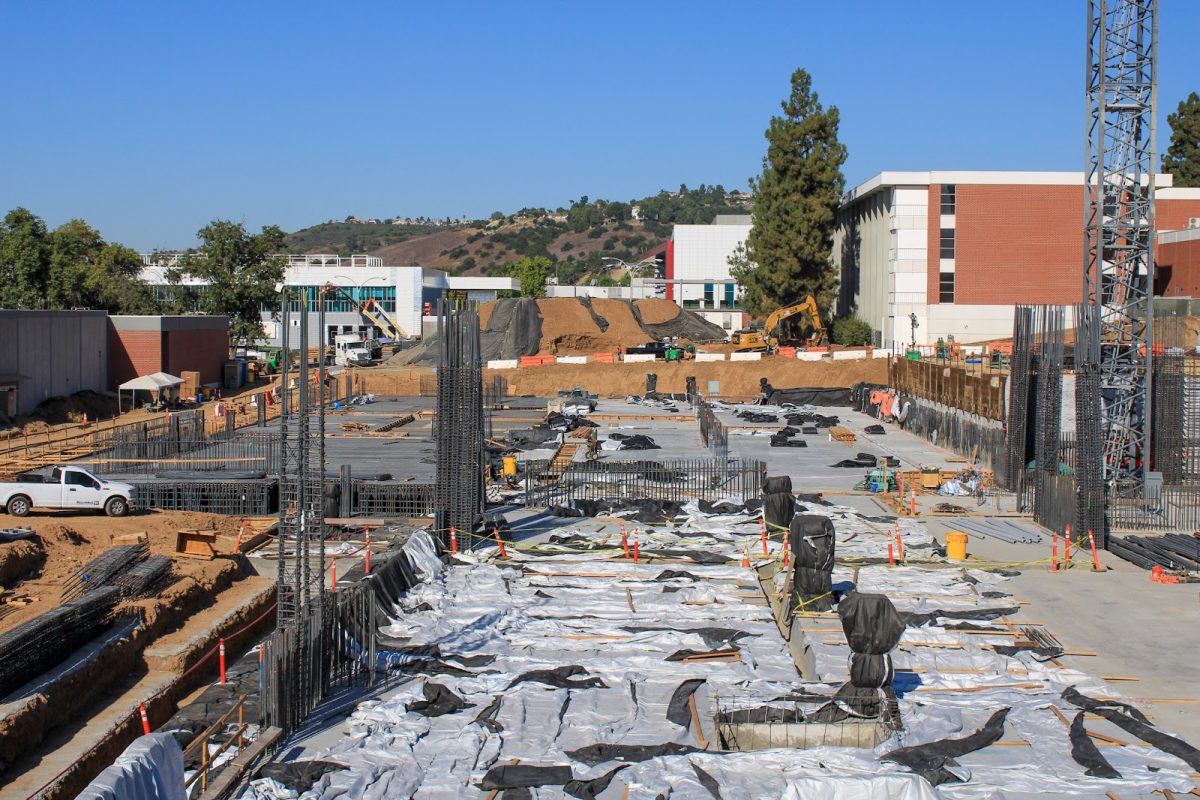 Currently under construction, the base of the Technology and Health building has been laid out, spanning 270,000 square feet. 
