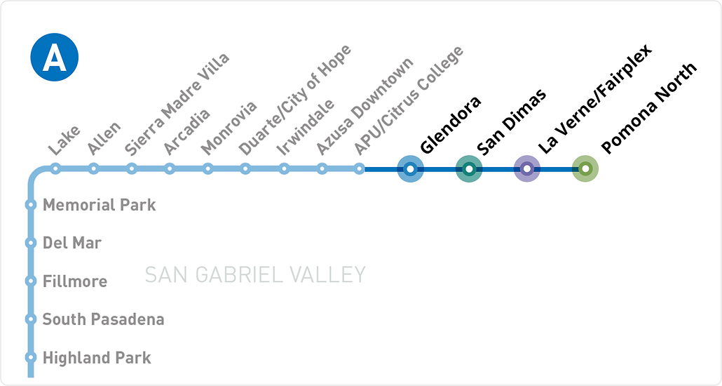 Map of new A-line