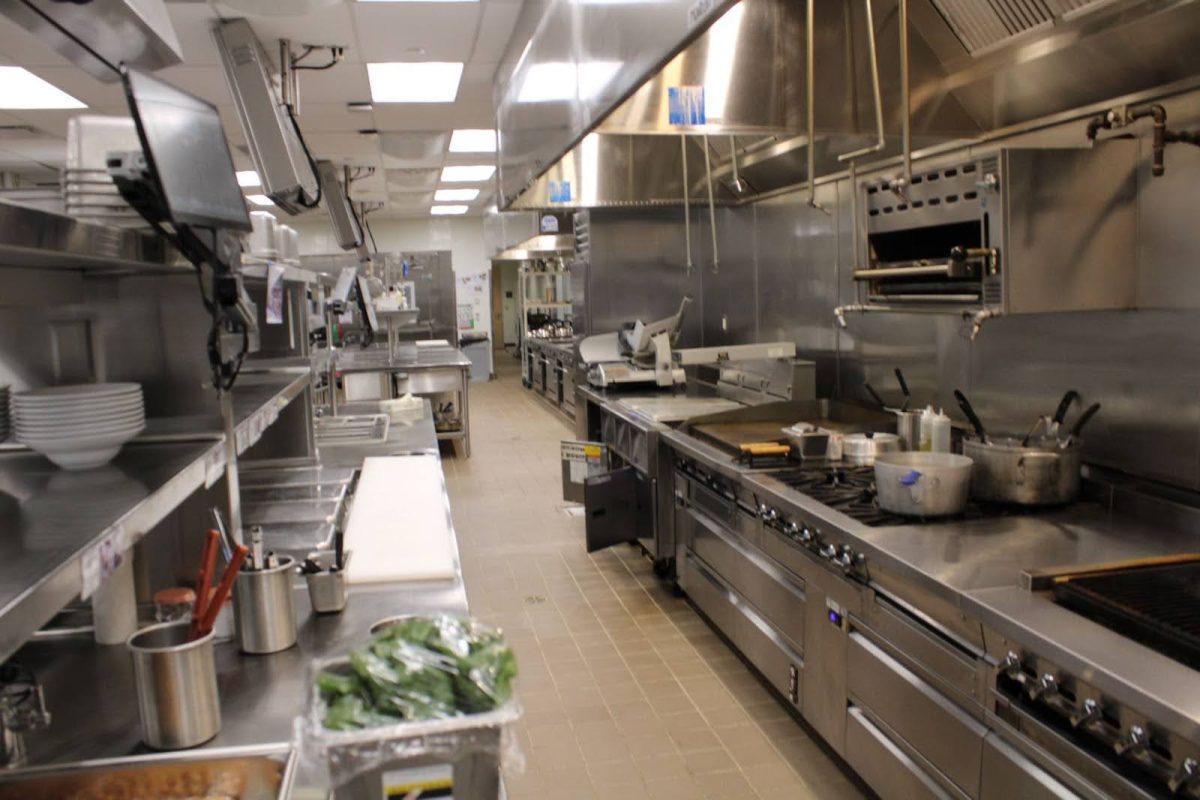 The kitchen and classroom at Cafe 91.