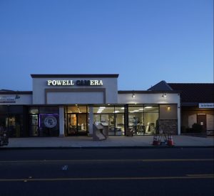 Outside of Powell Camera the day before their last day