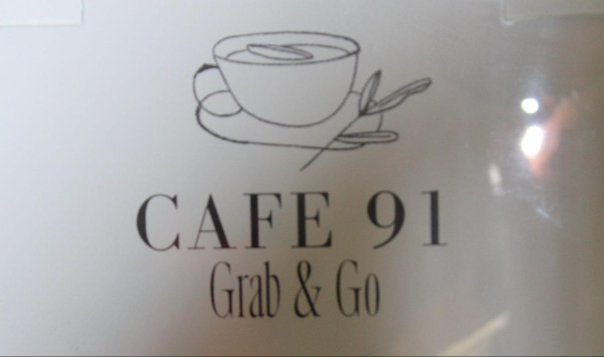 Cafe 91 "Grab & Go" logo. 